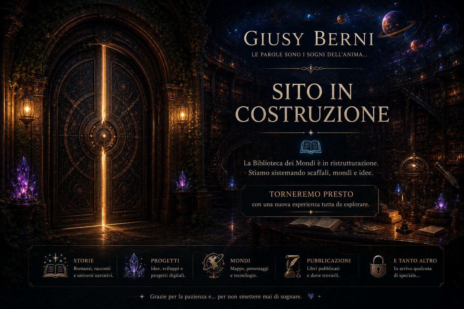 Giusy Berni - New website under construction